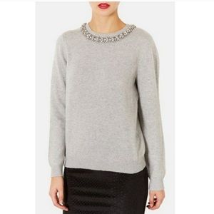 Embellished Topshop Sweater